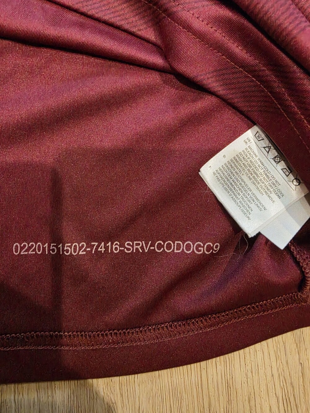 Adidas Colorado Rapids Soccer Jersey Youth 11-12 Y152 Burgundy MLS - Picture 4 of 6